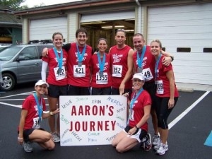 About half the gang after the run. Many thanks to all of you.